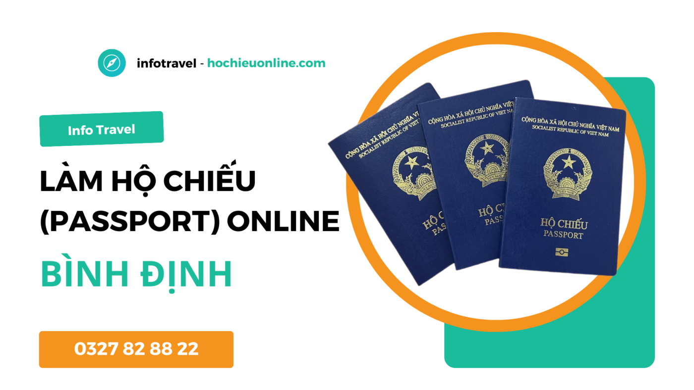 Làm hộ chiếu passport online tại tỉnh Bình Định